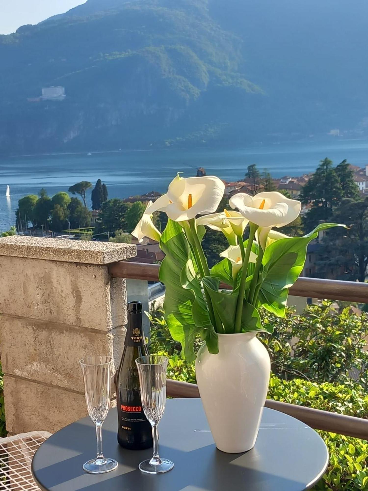 Lake And Guzzi View - Holiday Home マンデッロ・デル・ラーリオ エクステリア 写真